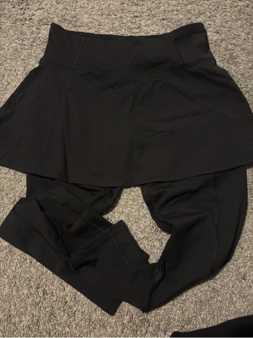 AnyAge Wear Black skirt with leggings medium